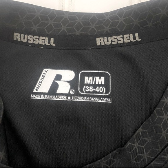 Russell Utah Utes Jersey Mens Black Size Medium (38/40) 100% Polyester - Picture 5 of 7